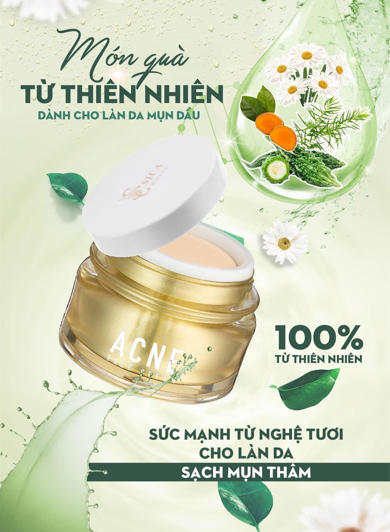 Face mụn la mã sica white CamLinhshop
