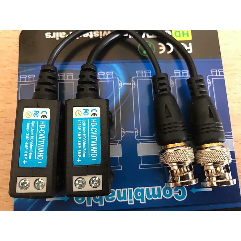 Video balun camera 4MP/5MP chống nhiễu