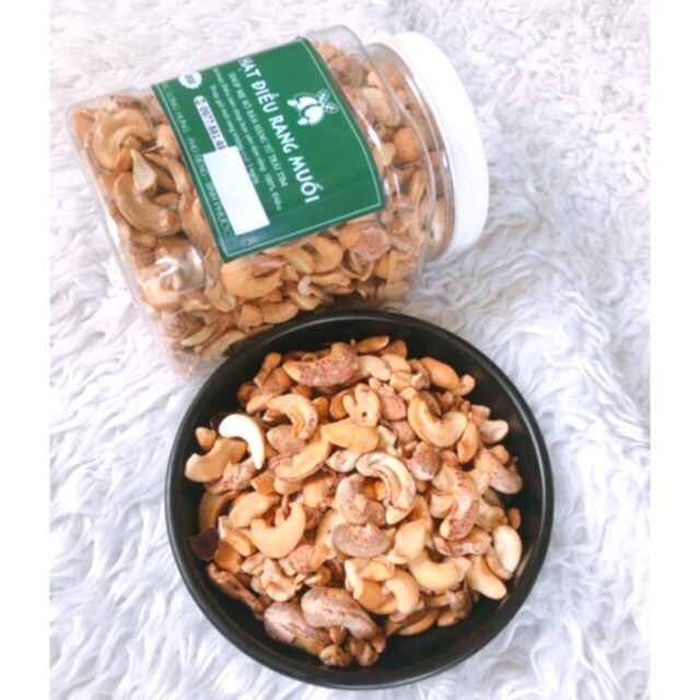 Hạt điều 🎀FREESHIP🎀 500GR HẠT ĐIỀU RANG MUỐI (LOẠI VỠ)