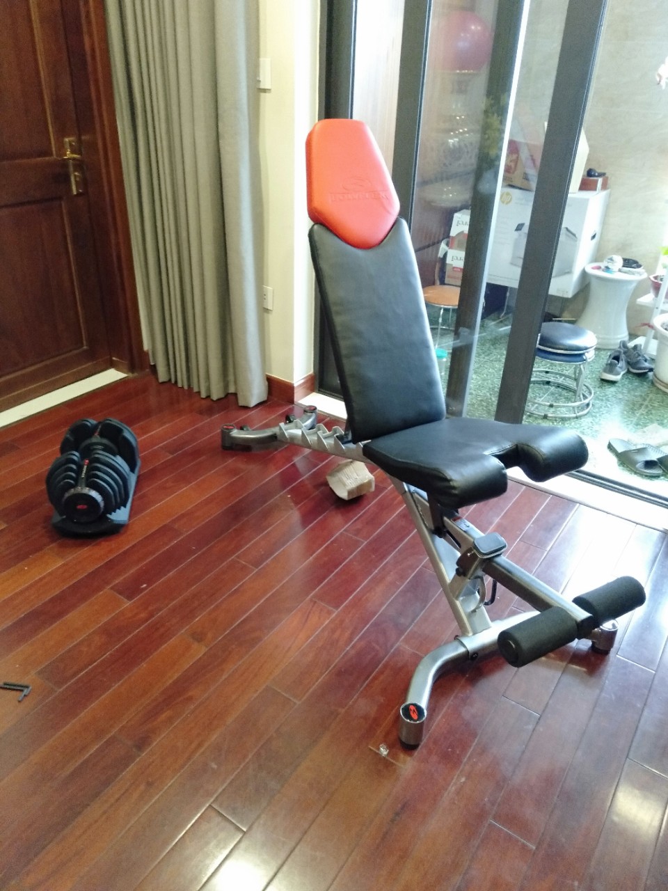 [HCM]Ghế tập tạ Bowflex