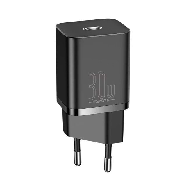 Củ sạc nhanh Baseus Super Si 20W chuẩn EU (Type C, 20W/18W, PD/ QC3.0 Quick charger)