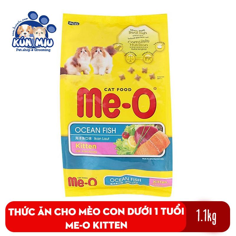 [Hoàn Tiền 10%] Thức ăn cho mèo con dưới 1 tuổi Me-O Kitten 1.1kg