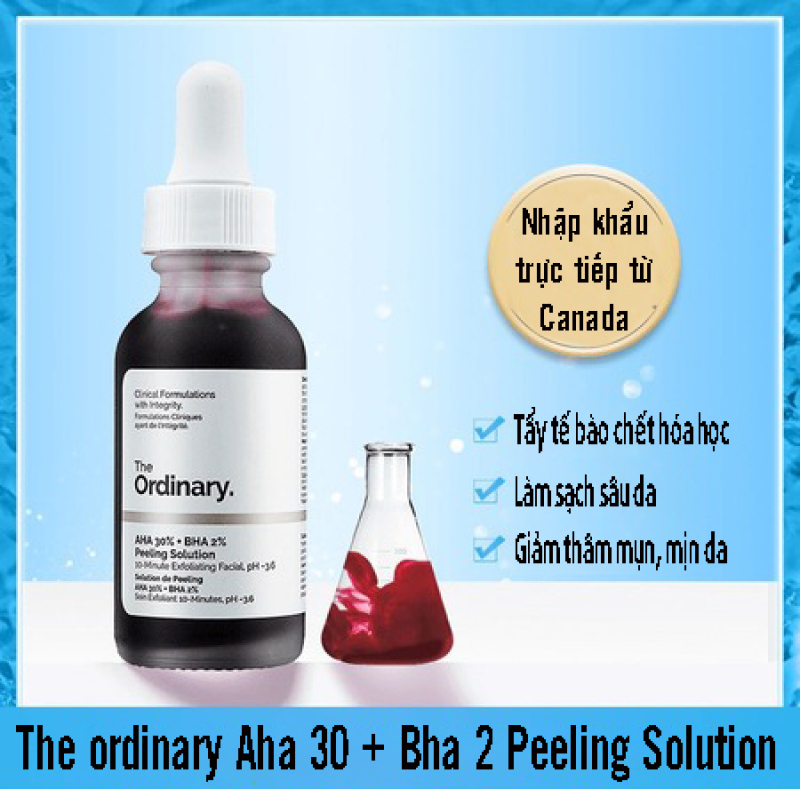 Serum Tẩy Da Chết The Oridnary AHA 30% + BHA 2% Peeling Solution Tinh Chất Tẩy Tế Bào Chết Peeling Da cao cấp