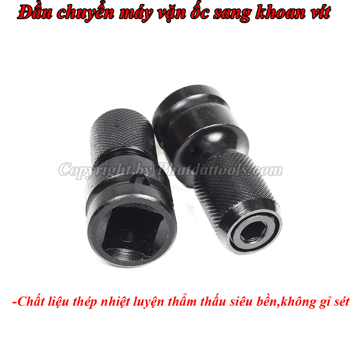 Đầu chuyển chụp khẩu sang đầu vặn vít.