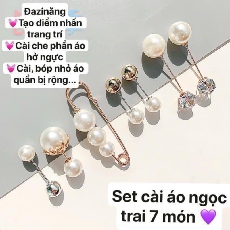 Set 9 cài áo váy quần siêu xinh