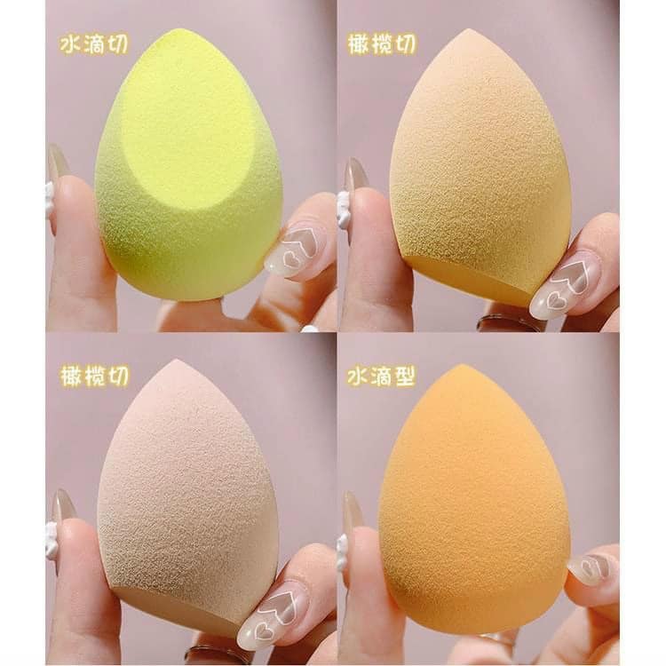 Hộp 4 bông mút trang điểm VIP mềm mịn