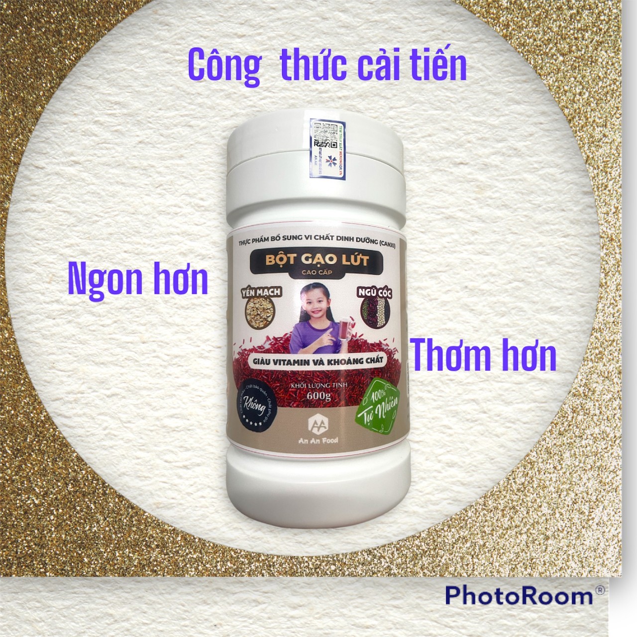 Bột gạo lứt , yến mạch , ngủ cốc
