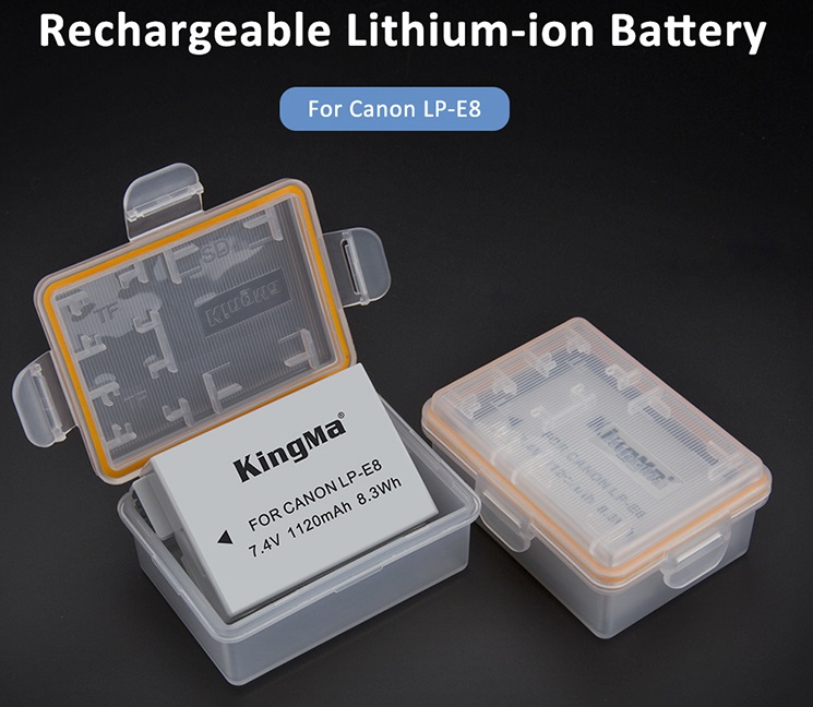 Pin máy ảnh KingMa LP-E8