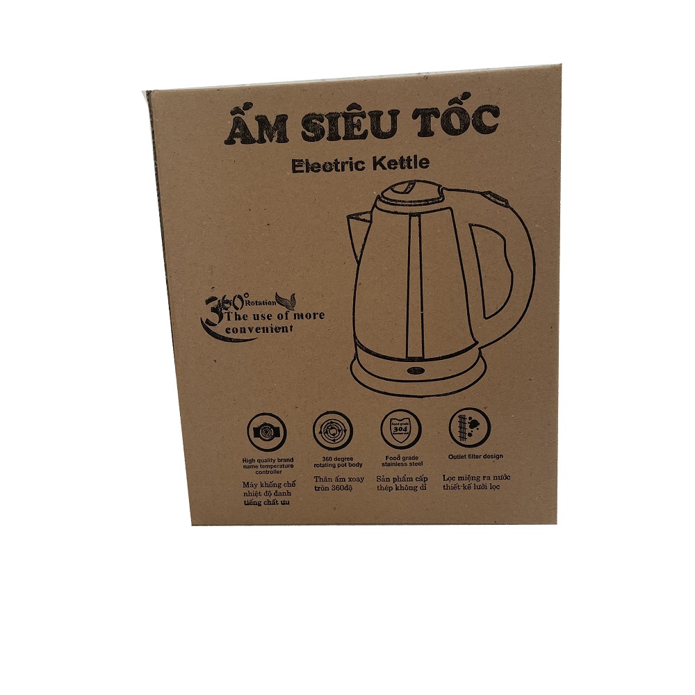 Ấm Đun Nước Siêu Tốc Electric Kettle - Ấm Đun Nước Siêu Bền
