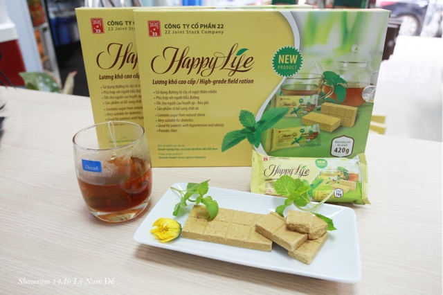 Lương Khô Ăn Kiêng Happy Life (tiểu đường, cao huyết áp, béo phì, tim mạch)