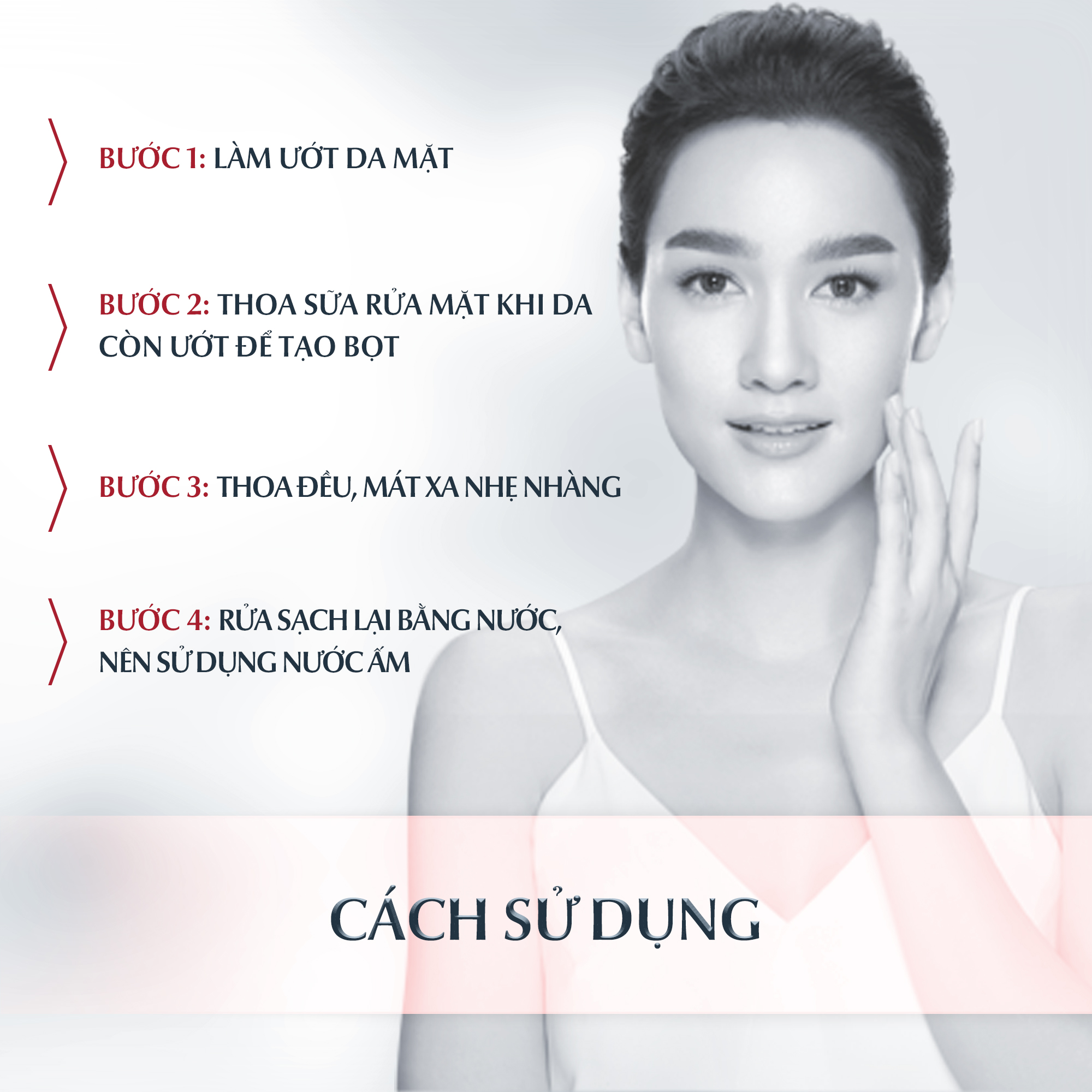 Sữa rửa mặt dịu nhẹ làm sáng da Eucerin Spotless Brightening Amino Cleansing Foam 150ml