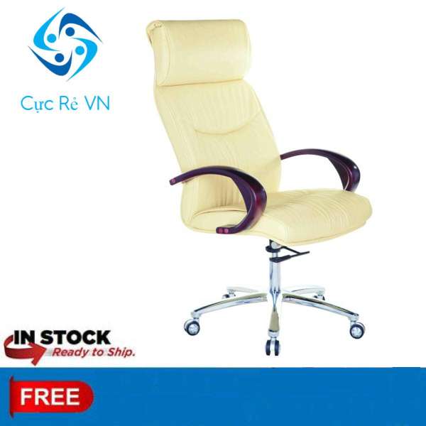 Ghế Dành Cho Văn Phòng Cao Cấp, Tay Gỗ Chân Nhôm, Mâm 2 Cần MA68913