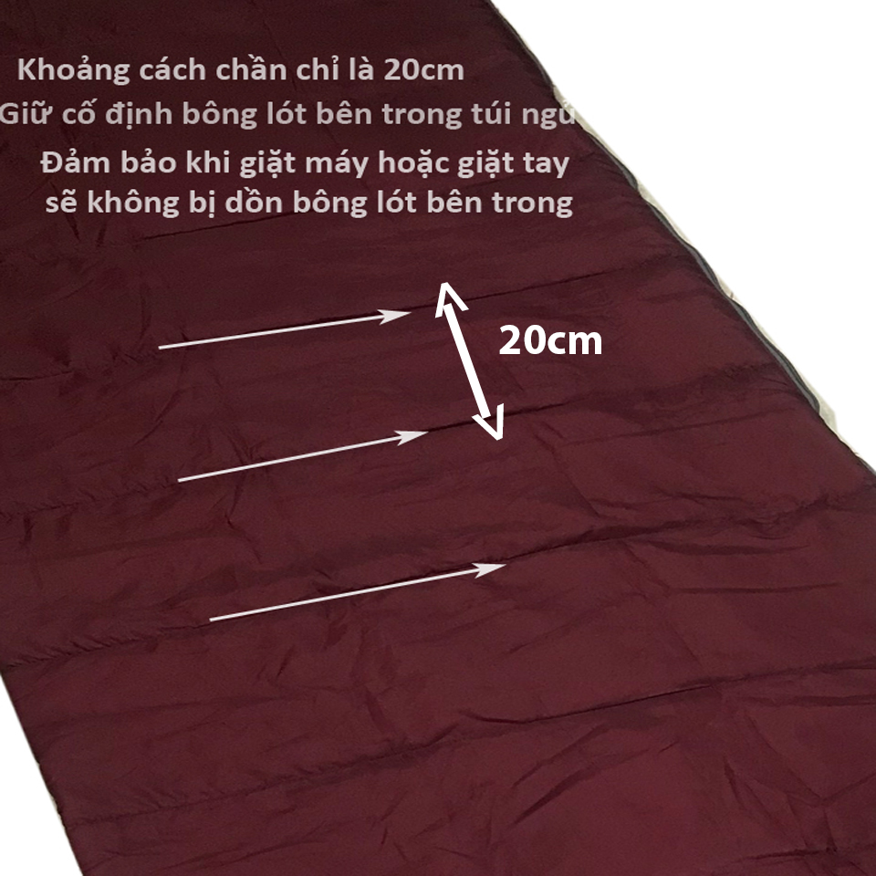 Túi ngủ văn phòng cao cấp loại 1(màu ngẫu nhiên)