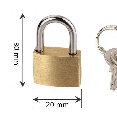 Ổ khóa mini khóa vali thùng nghề siêu nhỏ