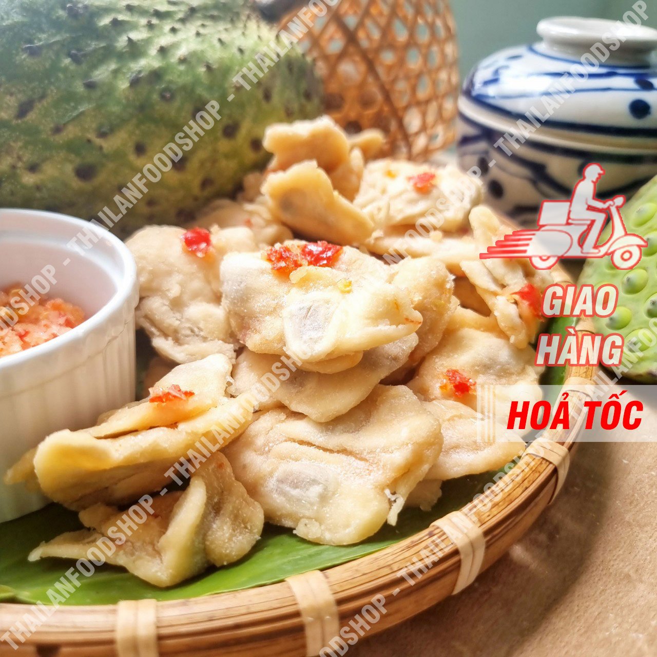 Mãng Cầu Sấy Muối Ớt Lon 500Gram