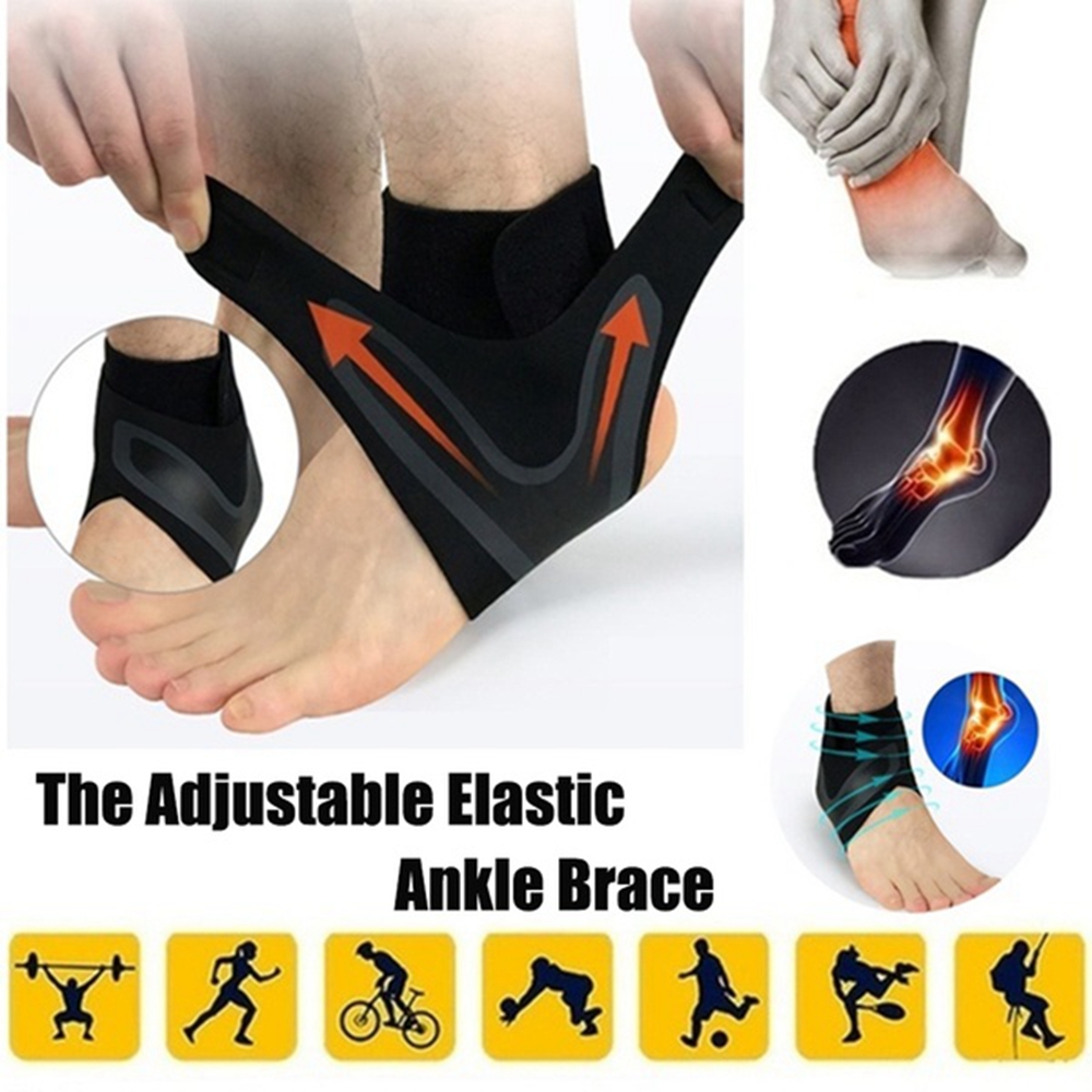 SLWIS Climbing Basketball Compression Socks Left / Right Feet Sleeve Heel Cover Protective Wrap Ankle Support
