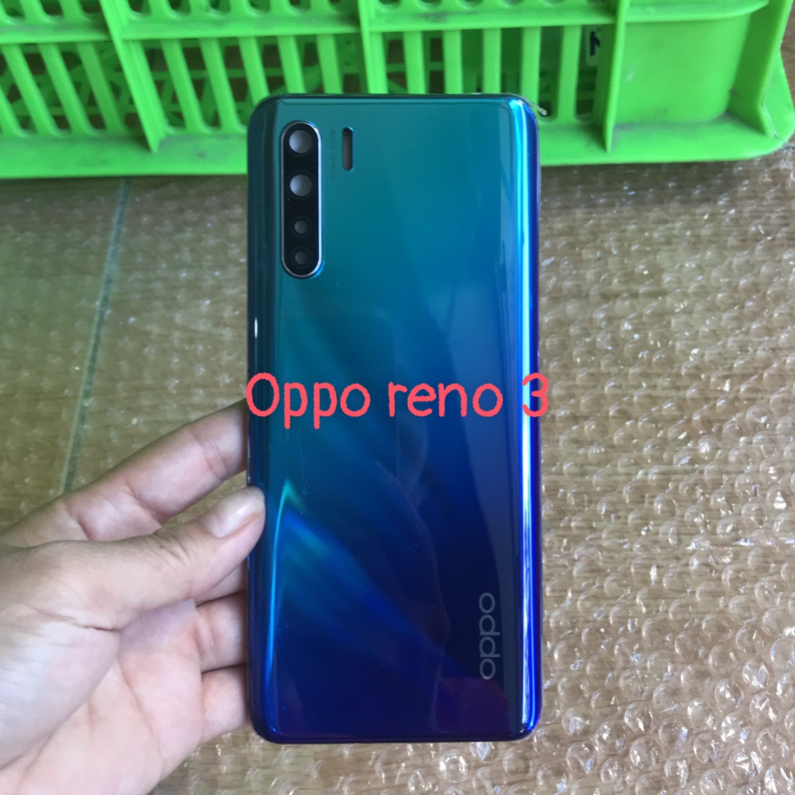 Bộ Vỏ Zin oppo Reno3, Reno 3 (kèm kính camera và nút bấm)