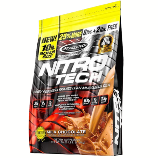 Sữa tăng cơ Nitrotech Muscletech 4lbs (40 lần dùng) 1.8kg
