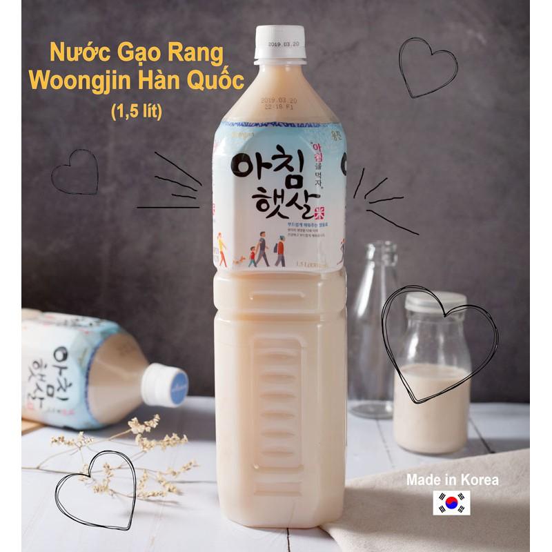 Nước gạo rang Hàn Quốc chai 1,5l