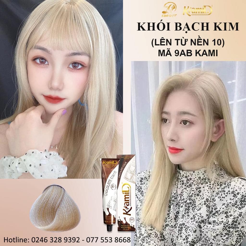 Thuốc nhuộm tóc KAMI cân bằng, phủ bạc (KHÔNG KÈM OXI)