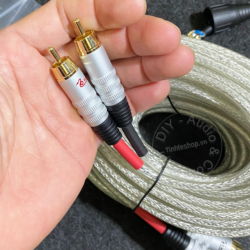 Dây AV 2 đầu 0.2M đến 40M - Cáp RCA cho DVD Loa Âm ly DIY