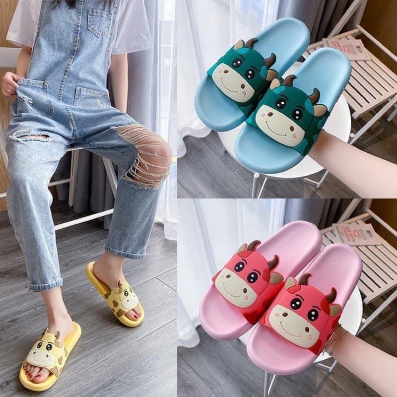 Dép Lê Bò Sữa kèm ảnh thật