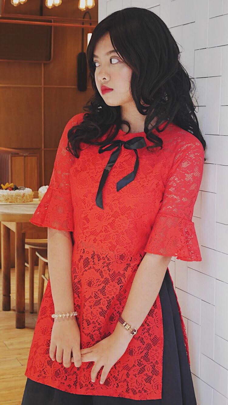 HÌNH THẬT - ÁO DÀI CÁCH TÂN 2019 - KHAHAN SHOP
