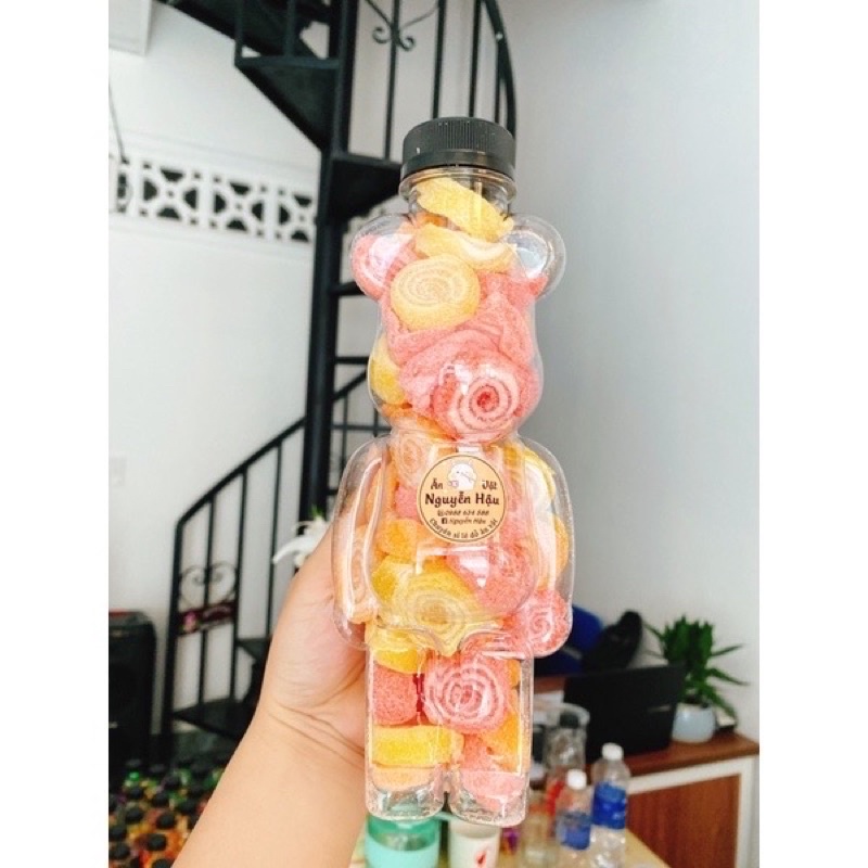 Kẹo Chai Gấu BearBrick Các Loại Chai 500ml