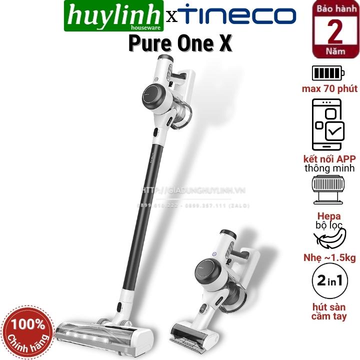Máy hút bụi không dây thông minh Tineco Pure One X - Chính hãng
