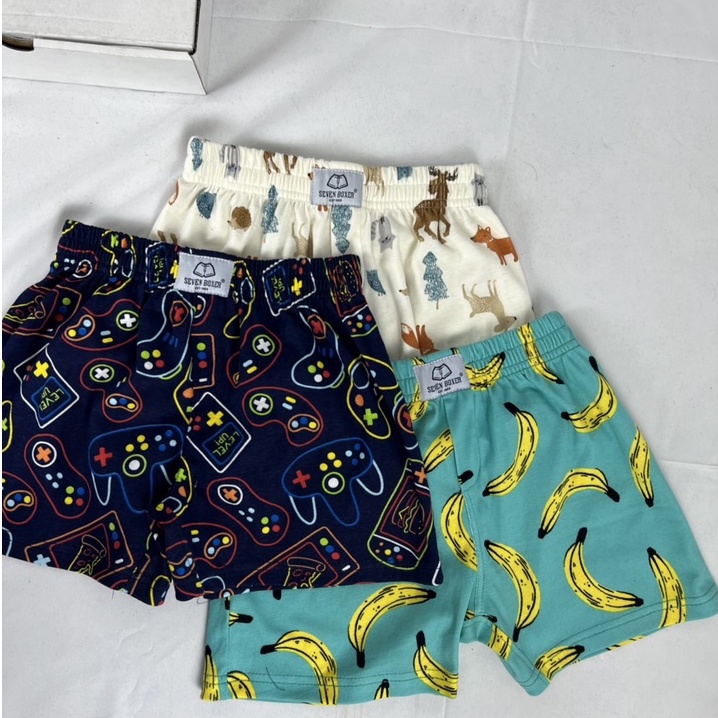 Quần đùi trẻ em SEVEN chất thun cotton