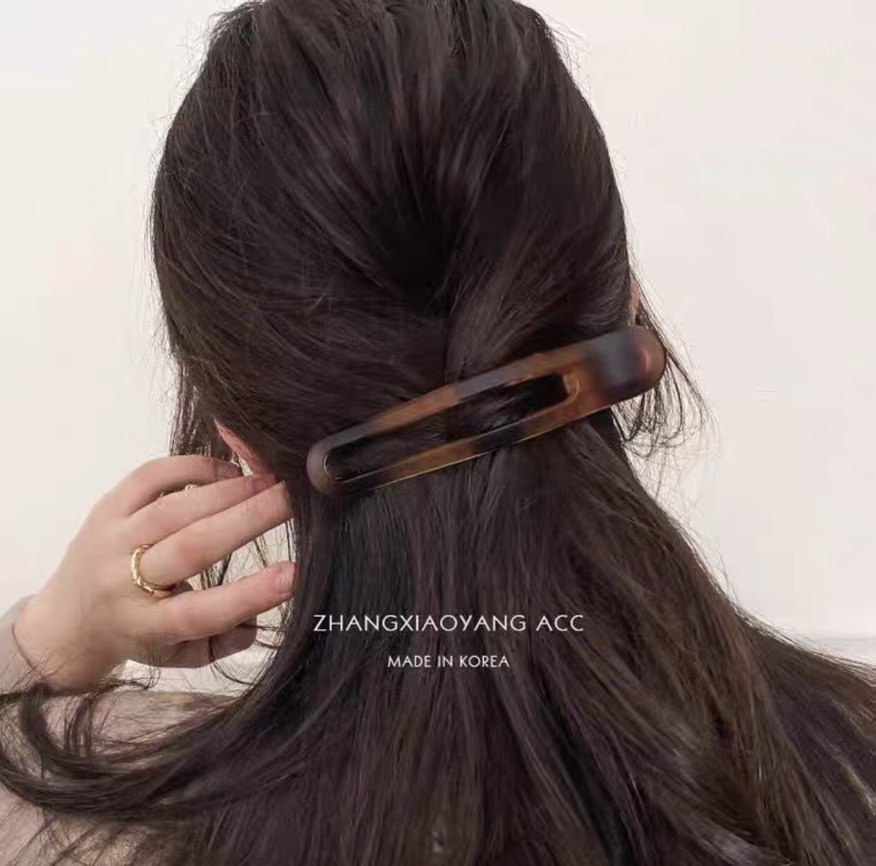Kẹp Tóc Mỏ Vịt Cỡ Lớn Phong Cách Hàn Quốc - phukienteen
