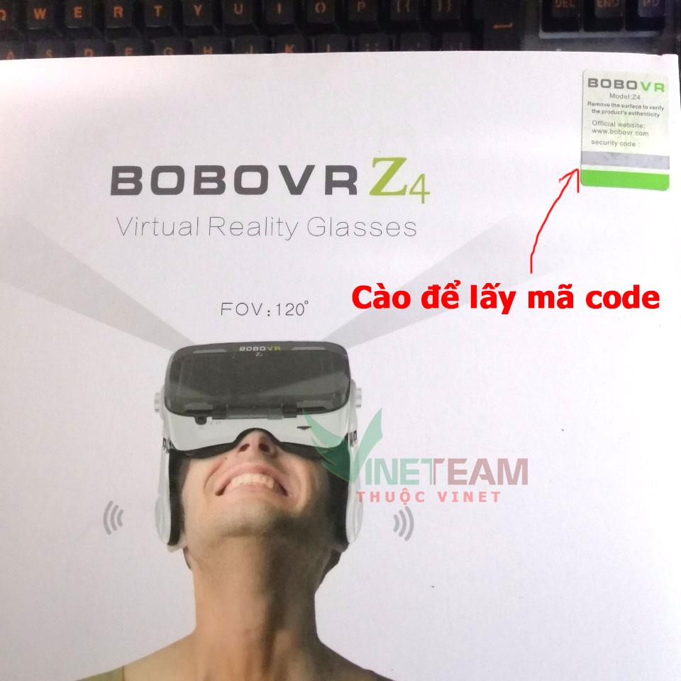 Kính thực tế ảo BOBO VR Z4 (Hàng chính hãng)