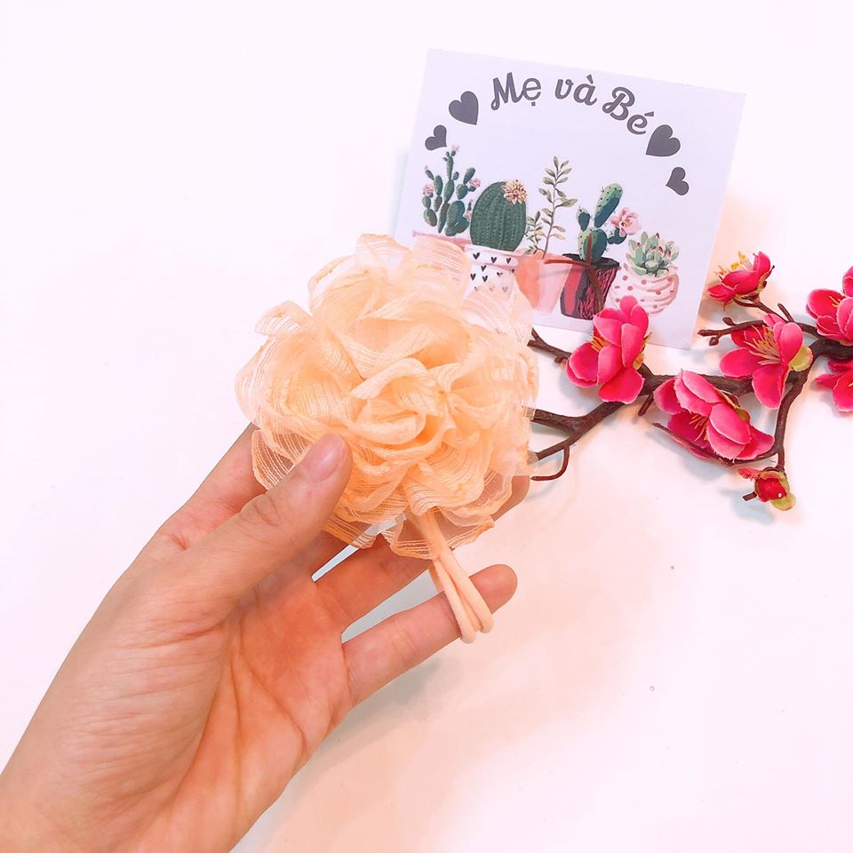 Set 3 băng đô cho bé - Voan 4 mẫu