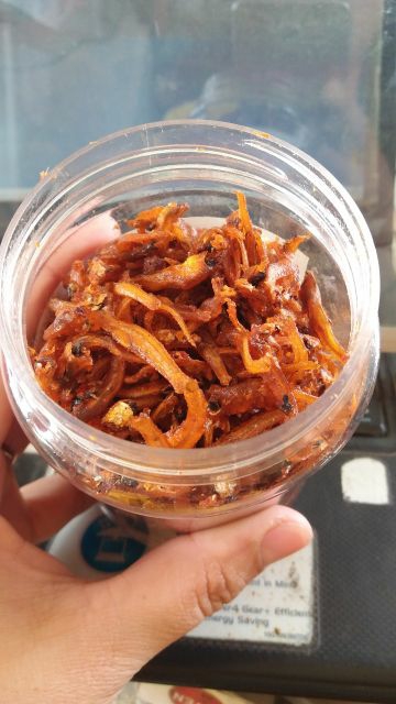 Cá cơm sữa rim đặc sản phan rang