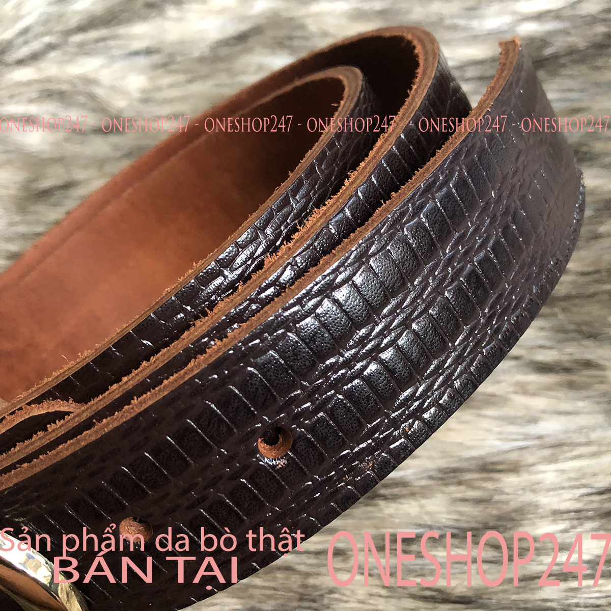 THẮT LƯNG DA BÒ 100% Cam kết DA BÒ THẬT 100% . ONESHOP247 A54TL