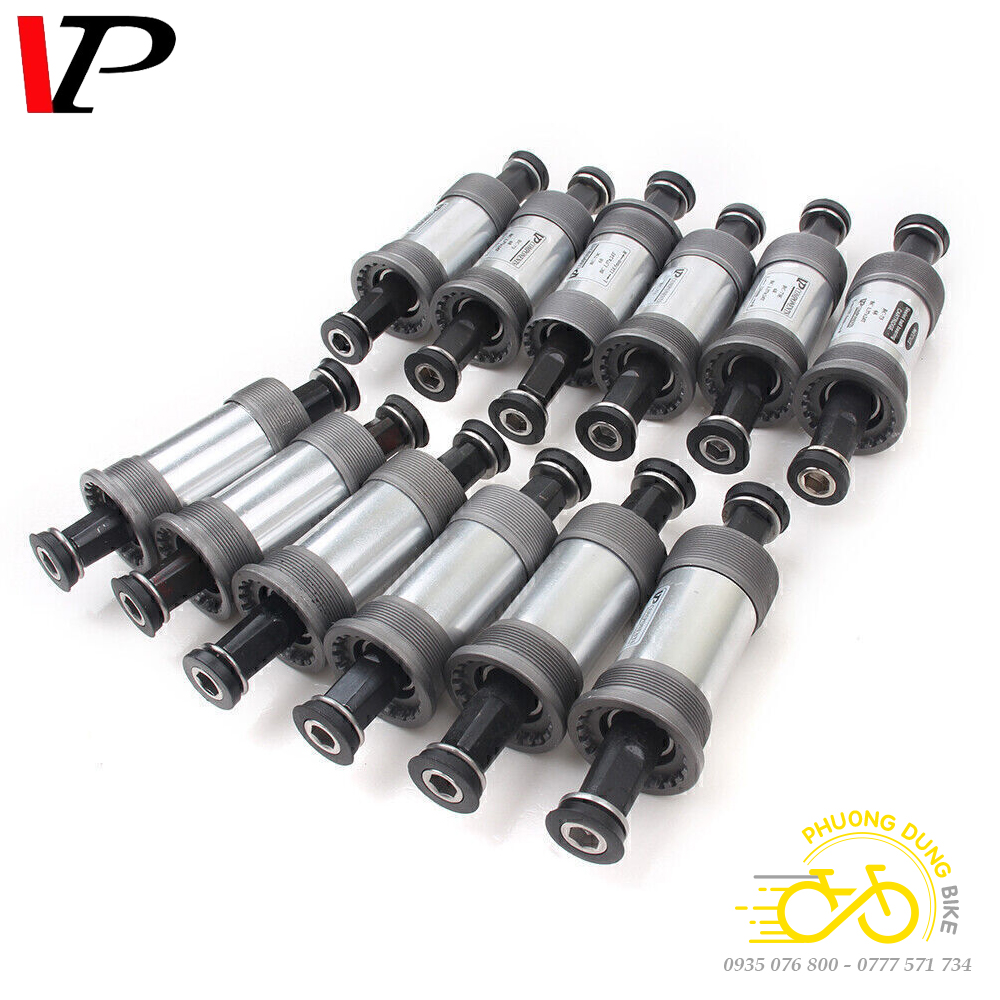 Trục giữa cốt vuông bạc đạn xe đạp VP BC73 - Nhiều Cỡ