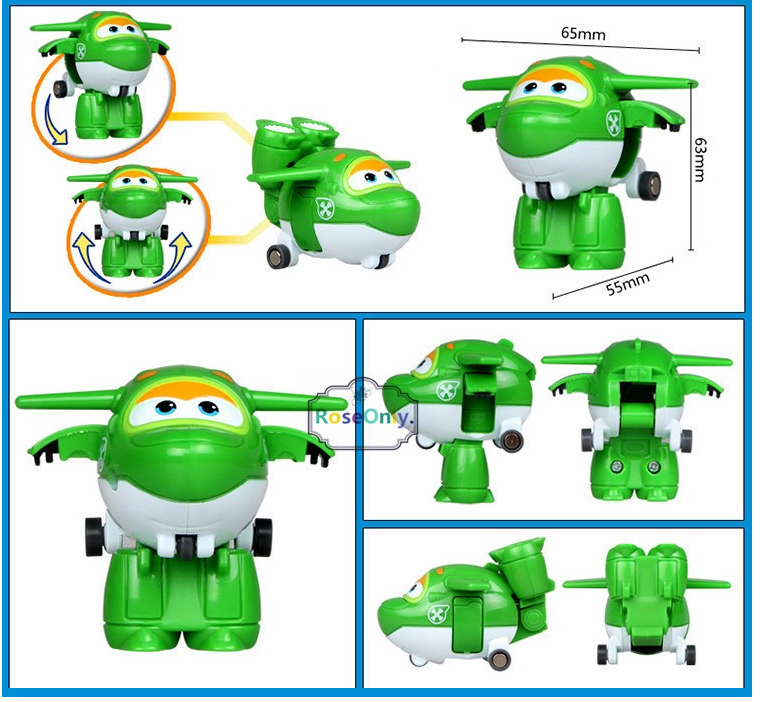 đồ chơi Super Wings Đội Bay Siêu Đẳng Mô hình máy bay mini