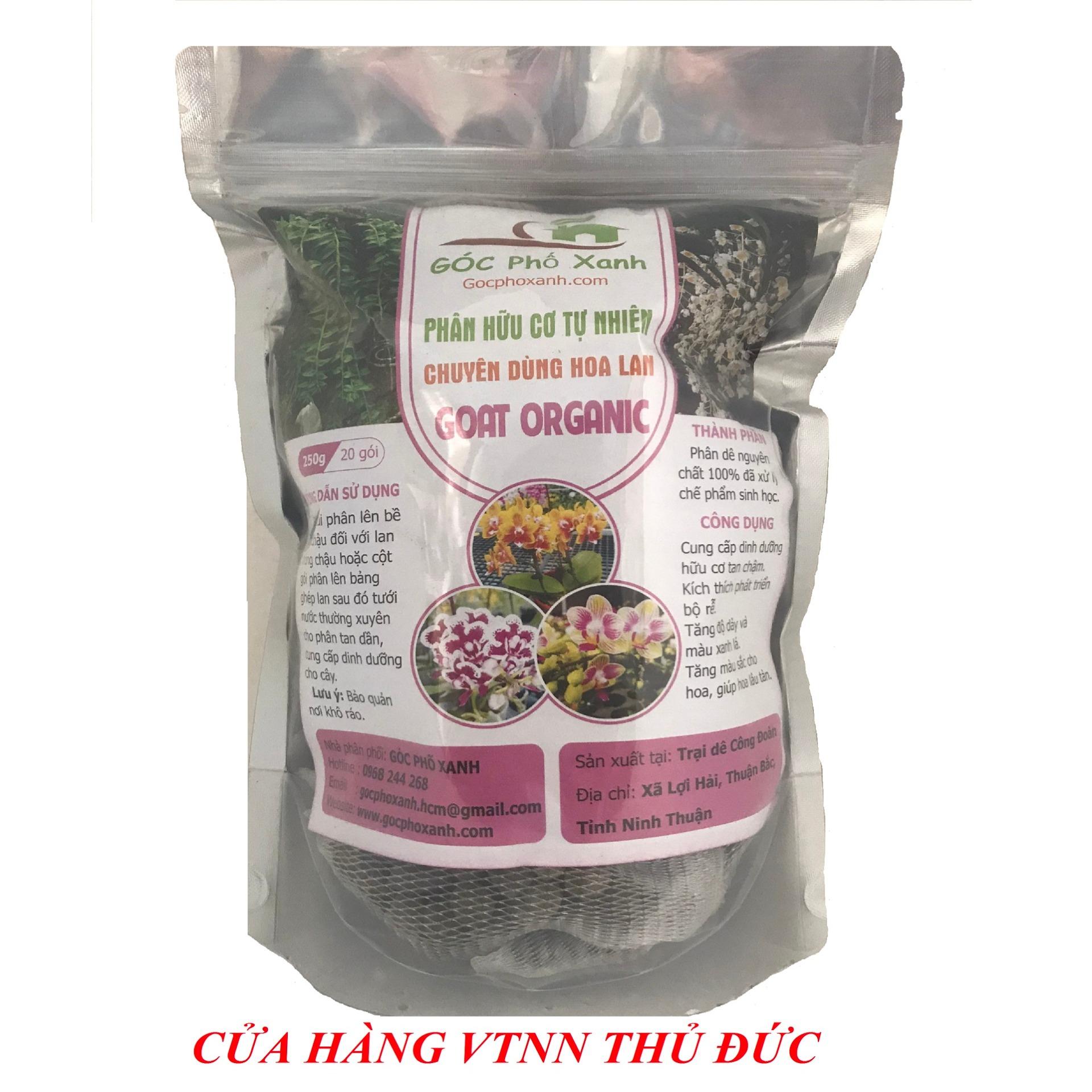 Phân bón túi lưới cho hoa lan