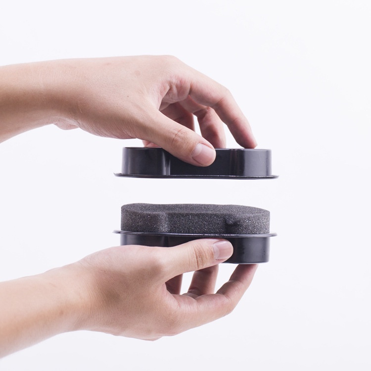 Double-faced filtering boxes are quickly convenient