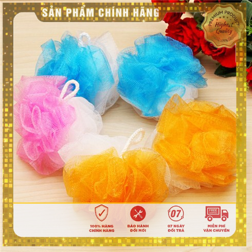 Bông tắm tròn và dài to