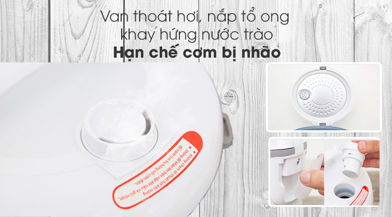 Nồi cơm điện Happycook 1.8 lít HCJ-1822