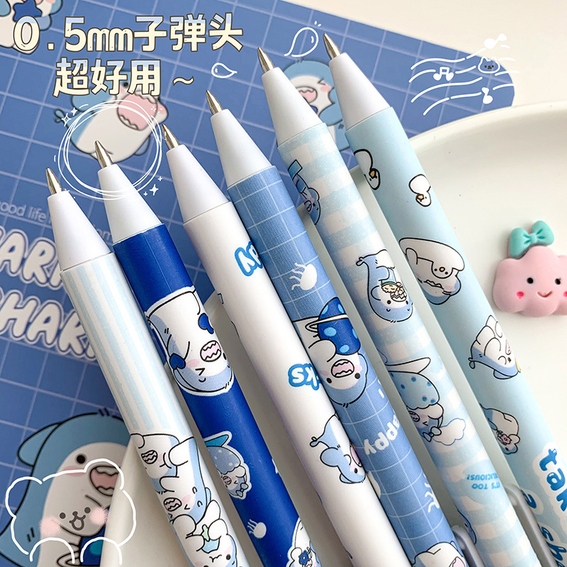 Bút Bấm Xóa Được MỰC XANH