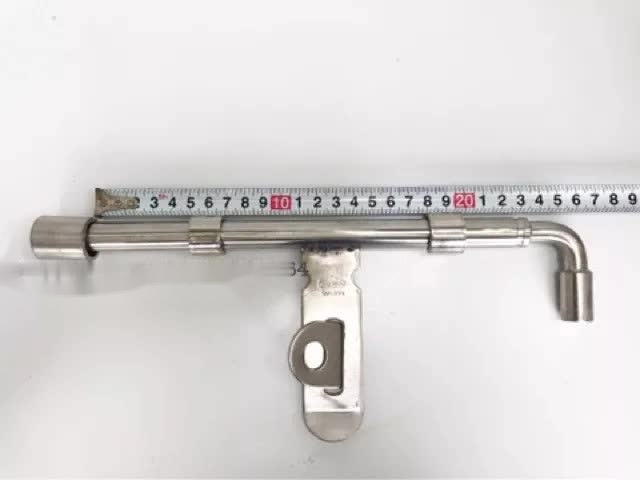 CHỐT CỔNG CÓ TAI CÀI NGANG INOX 304