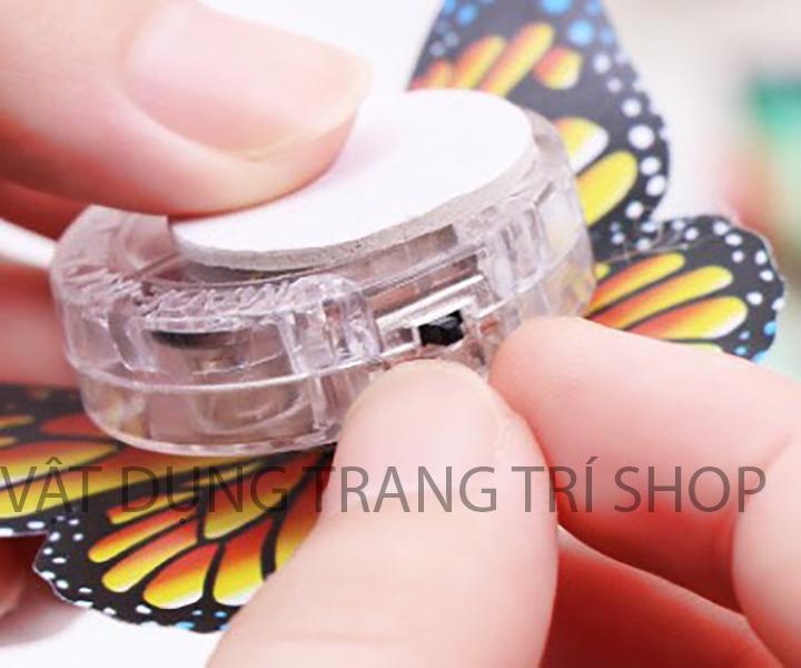 Đèn Led Dán Tường Hình Con Bướm Trang Trí Phòng Ngủ