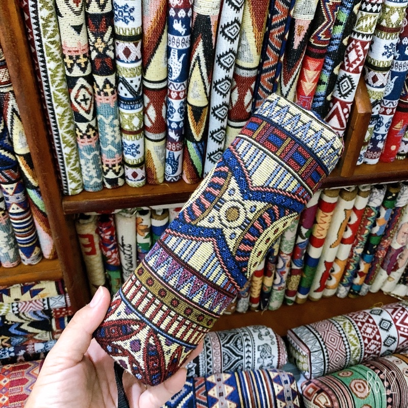 Bóp bút thổ Cẩm