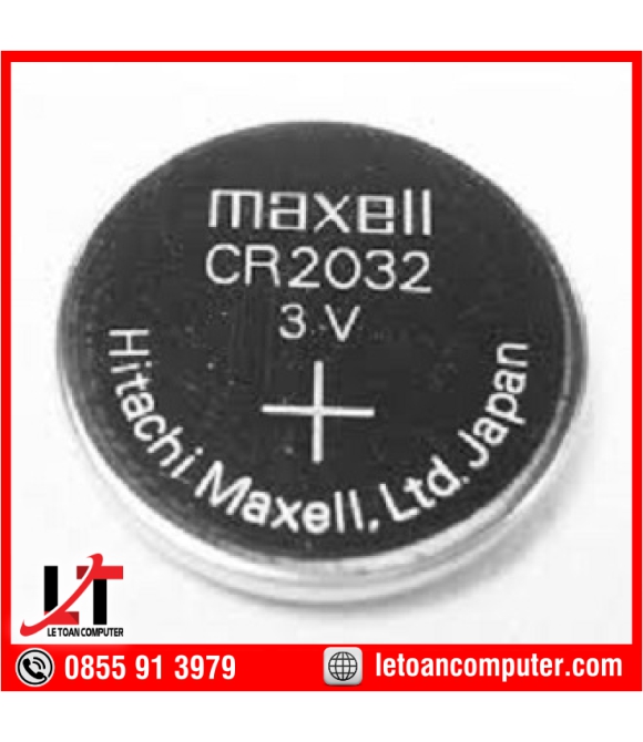 PIN CMOS MAXELL CR2032 3V JAPAN (1 VỈ 5 VIÊN)
