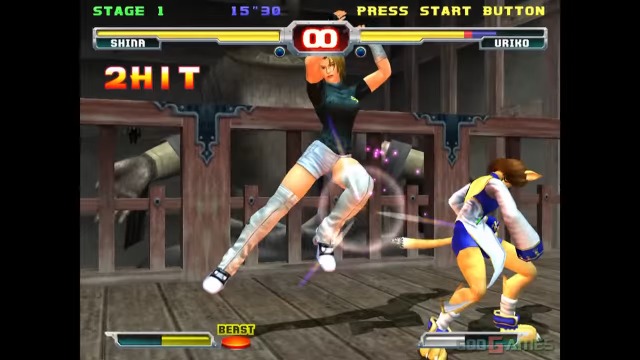 Đĩa game PS2 bloody roar 3 (Võ thú 3) (Đối kháng) cho máy game PS2