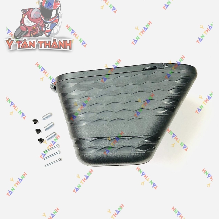Rổ Nhựa Có Nắp Cho Xe Wave Lớn,Wave Nhỏ