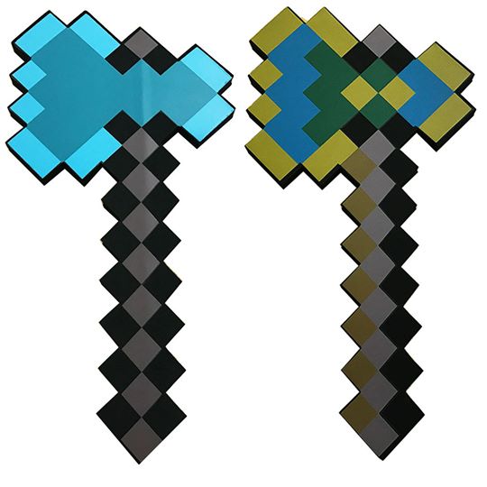 Rìu Minecraft Diamond