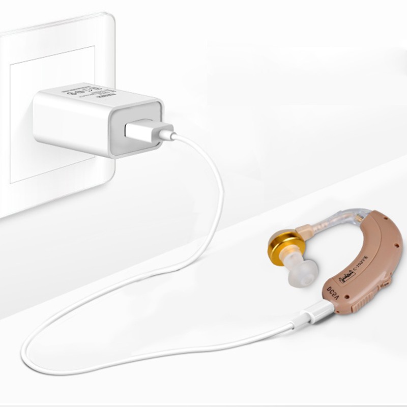 Máy trợ thính không dây Axon C108 C109 Pin sạc